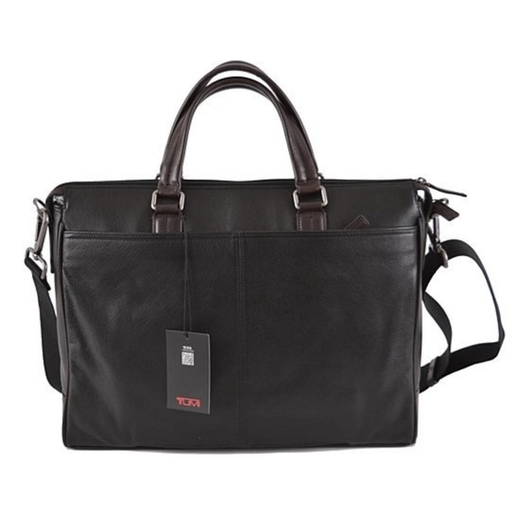 Tumi Easton Leather Bag. NWT. - Picture 5 of 5